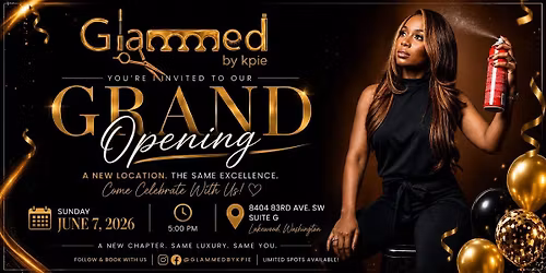 Glammedbykpie Grand Opening