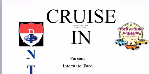 CRUISE IN AT PARSONS INTERSTATE FORD