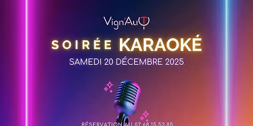 Soir\u00e9e Karaok\u00e9 au Vign'Au T