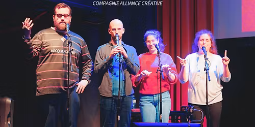 La grande soir\u00e9e du DOUBLAGE IMPROVIS\u00c9