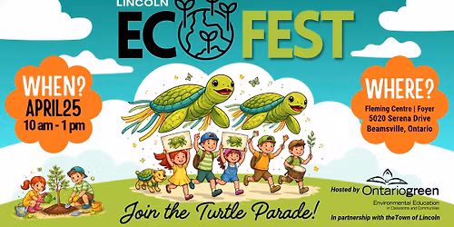 Ecofest: Turtle Parade and Native Tree Giveaway