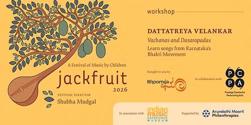 Bhoomija's Jackfruit - Abhishek Raghuram's "Manodharma thru' Pallavis"