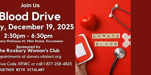 Blood Drive - December 19, 2025