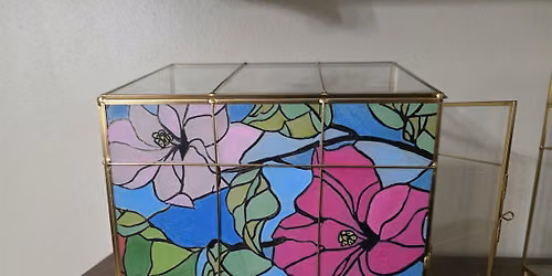 Stained Glass Mini Greenhouse