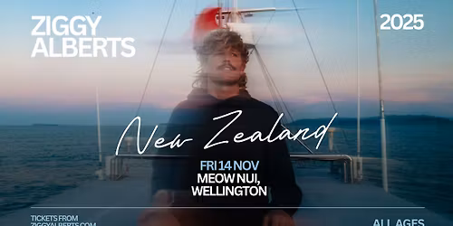 Ziggy Alberts - 'New Love' Tour - Wellington