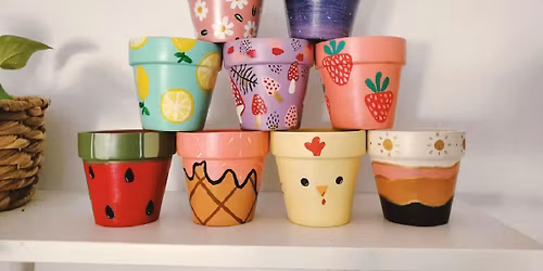 Wilderness Weekend: Paint Your Own Flower Pot