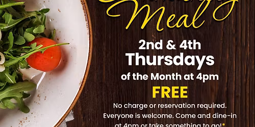 Community Meal (FREE)