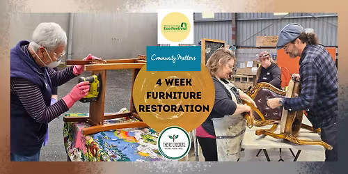 4 Weeks Furniture Restoration, Pt Chev Community Centre, Wednesday 11:30-2:30 (11 Mar, 18 Mar, 25 Mar and 1 April)