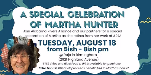 A Special Celebration of Martha Hunter!