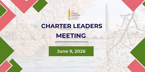 2026 Spring Charter Leaders Meeting