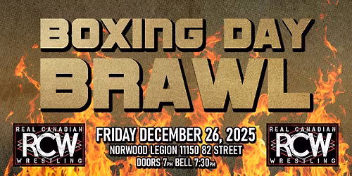 RCW BOXING DAY BRAWL 