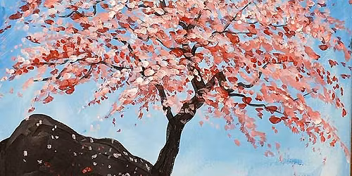 WARRINGTON Paint Night - Sechuan Cherry Tree