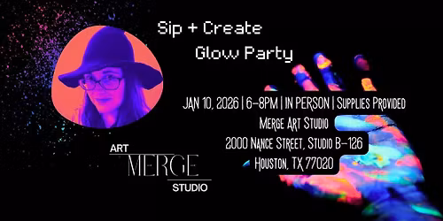 Sip and Create Glow Party