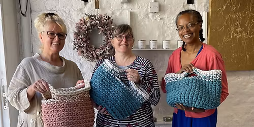 Crochet Storage Basket Workshop