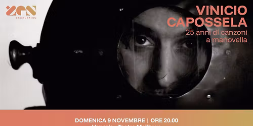 Vinicio Capossela \u2014 25 anni di Canzoni a manovella \u2013 Teatro Malibran \u2013 Venezia