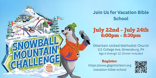 \u2744\ufe0f VBS 2026 \u2013 Snowball Mountain Challenge \u2744\ufe0f