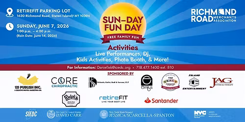 Richmond Road Merchants Association Sun-Day Fun Day