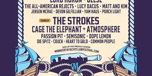 2026 Minnesota Yacht Club - 3 Day Pass at Harriet Island