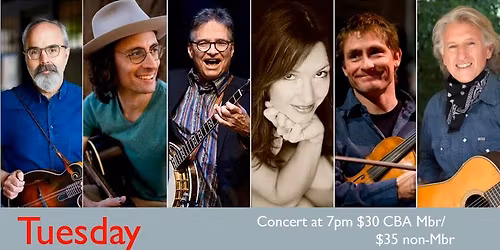 CALIFORNIA BLUEGRASS REUNION  WITH OTTER OPRY AT MONTEREY UNITED METHODIST CHURCH