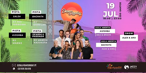 DanSunday | Festa Afrolatina | 19 JUL