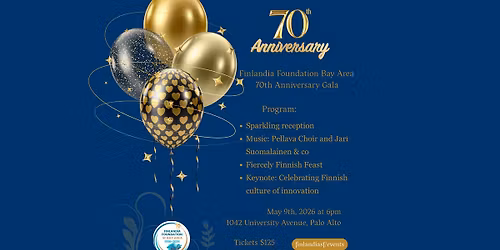 70th Anniversary Gala -SOLD OUT