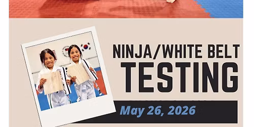 NINJA \/ WHITE BELT TESTING ! \ud83e\udd77