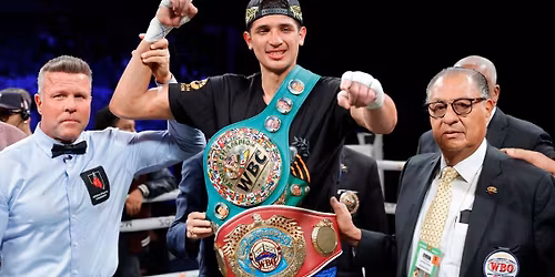 Sebastian Fundora vs Keith Thurman at MGM Grand Garden Arena