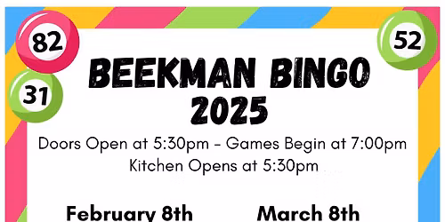 Beekman Fire Company Auxilary BINGO