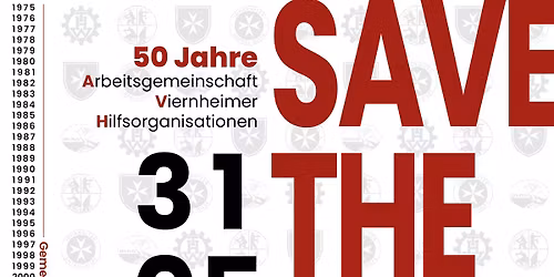 Tag der Retter - 50 Jahre Arbeitsgemeinschaft Viernheimer Hilfsorganisationen