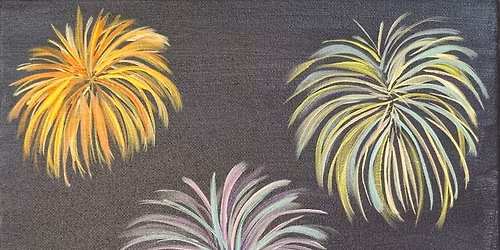 Fireworks Canvas at the Manteno Sportsmen's Club!