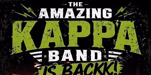 The Amazing Kappa Band is back Friday 10th July