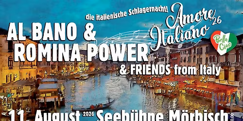 Gastveranstaltung: Die italienische Schlagernacht