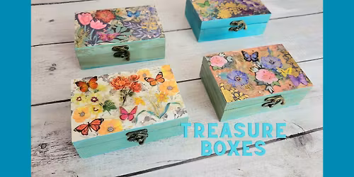 Decoupage Treasure Boxes