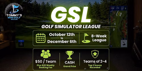 Golf Simulator League at Tommy's Mini Golf & Arcade