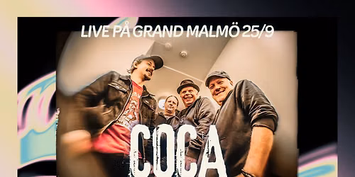 Coca Carola + Strikt live p\u00e5 Grand