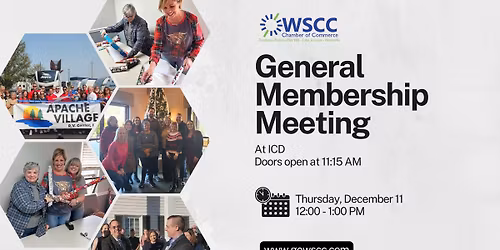 December General Membership Meeting