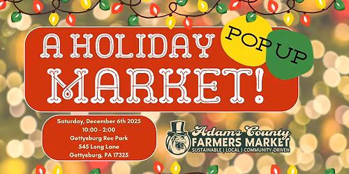 A Holiday Pop-Up Market 2025