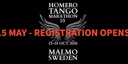 HOMERO TANGO MARATHON 10  \/\/ 15-18 OCT 2026