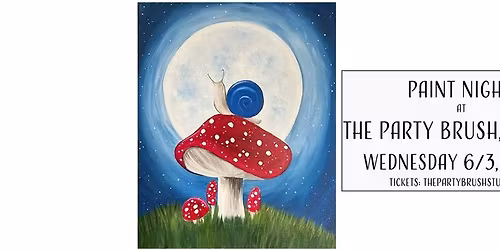 Wednesday 6\/3 Paint Night at The Party Brush, Owego!