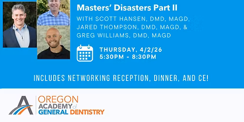 Howard Memorial: Masters' Disasters Part II