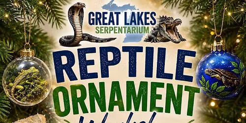 Reptile Ornament Workshop