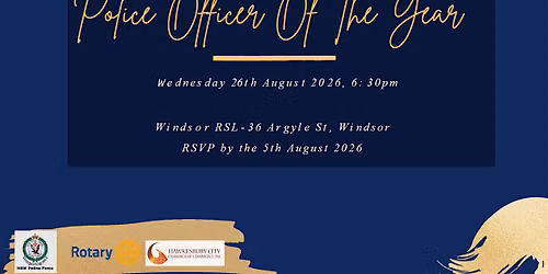 Bryson Anderson Police Officer of the Year