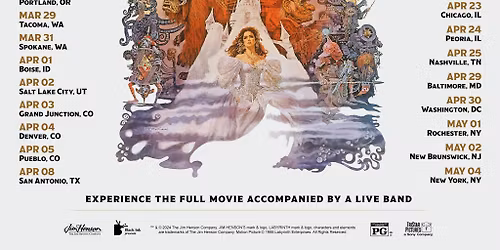 Jim Hensons Labyrinth in Concert at Lillian S. Wells Hall at The Parker