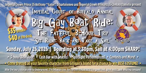Annual Big Gay Boat Ride