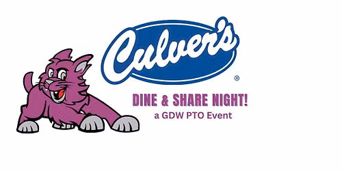 Dine & Share Night with Culver's