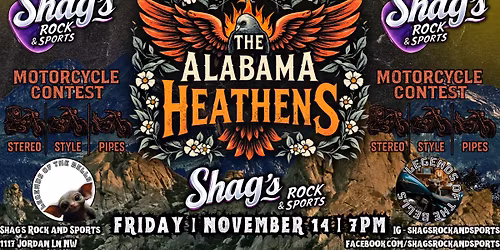 Alabama Heathens LIVE@Shag's