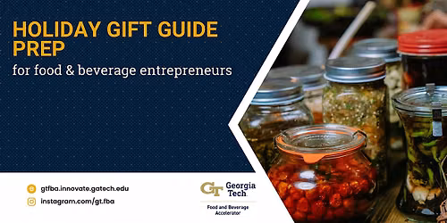 Holiday Gift Guide Prep - In Person