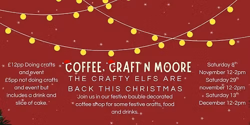 Crafty Christmas Party wsession with our elves