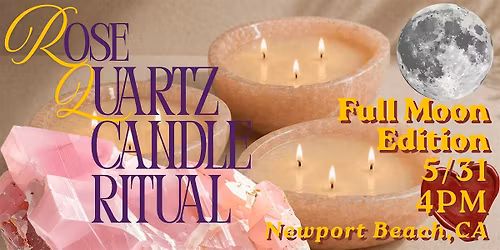 Rose Quartz Candle Making Ritual