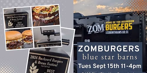ZOMburgers in Saugatuck!